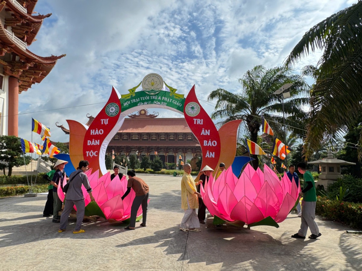 Đồng Nai: Chạy đua với thời gian – BTC Hội trại Tuổi trẻ & Phật giáo lần thứ 15 tăng tốc hoàn thiện công tác chuẩn bị