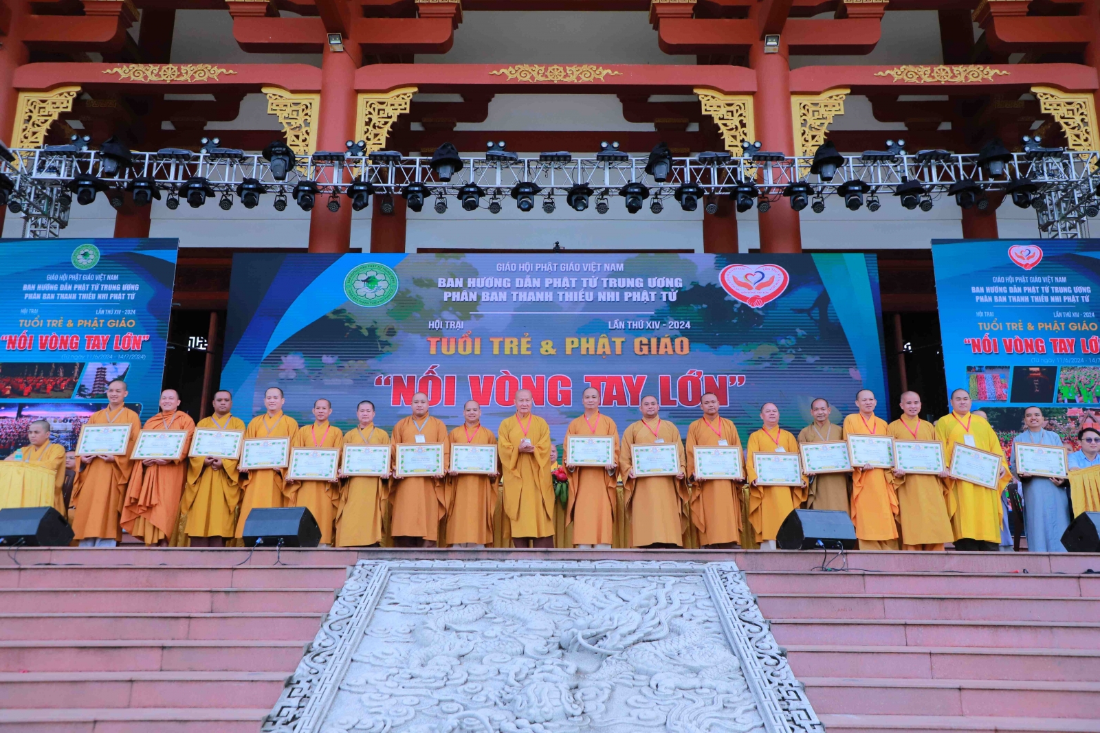 Chùm Ảnh - Lễ Bế mạc Hội trại Tuổi trẻ và Phật giáo lần thứ 14