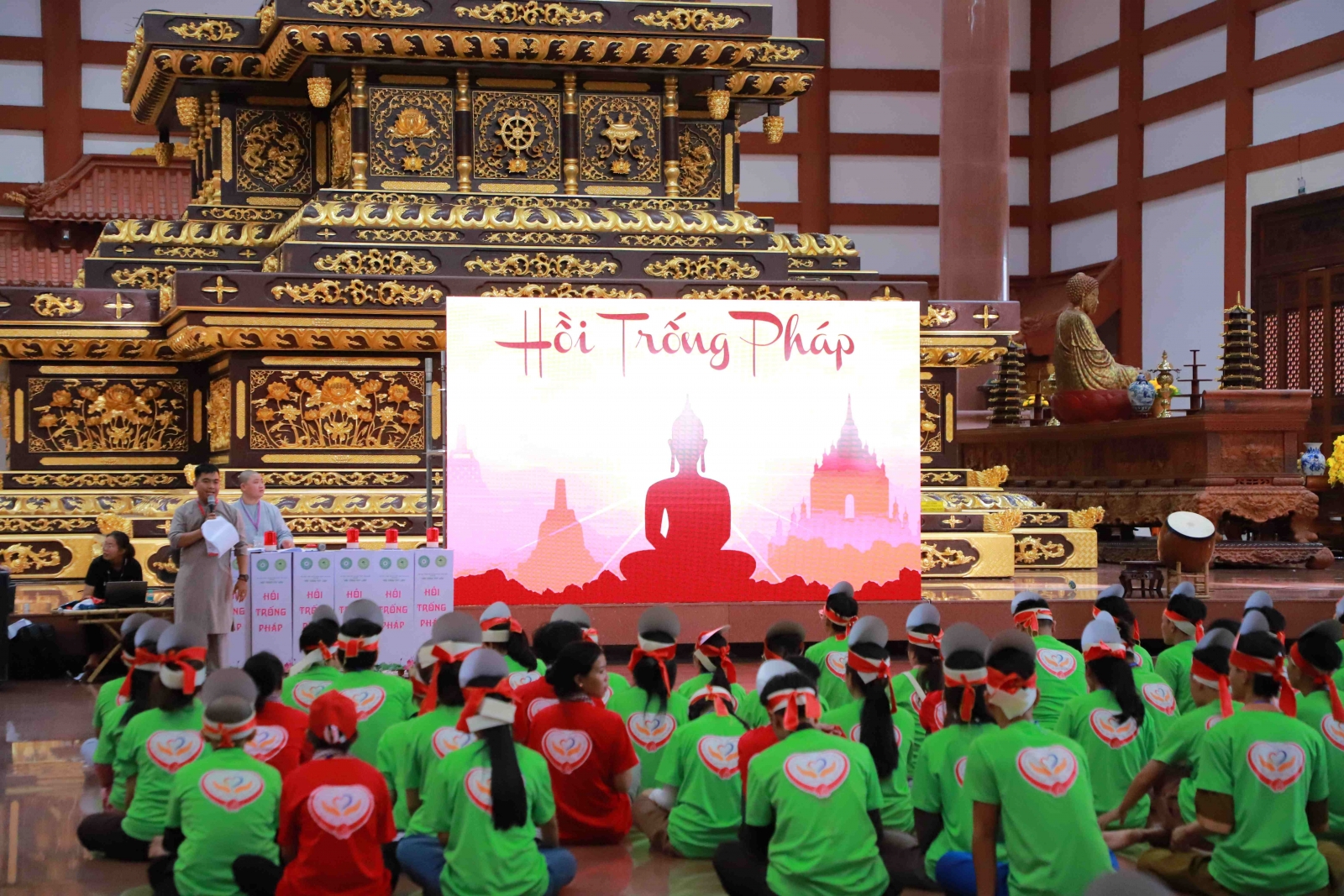 Chùm Ảnh - Hồi Trống pháp tại Hội trại Tuổi trẻ và Phật giáo lần thứ 14