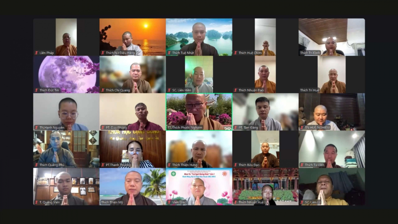 Phân ban Thanh Thiếu nhi Phật tử TƯ rà soát công tác tổ chức Hội trại Tuổi trẻ và Phật giáo lần thứ 15: Tự hào dân tộc - Tri Ân – Báo Ân